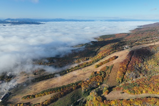 秋の猪苗代登山口