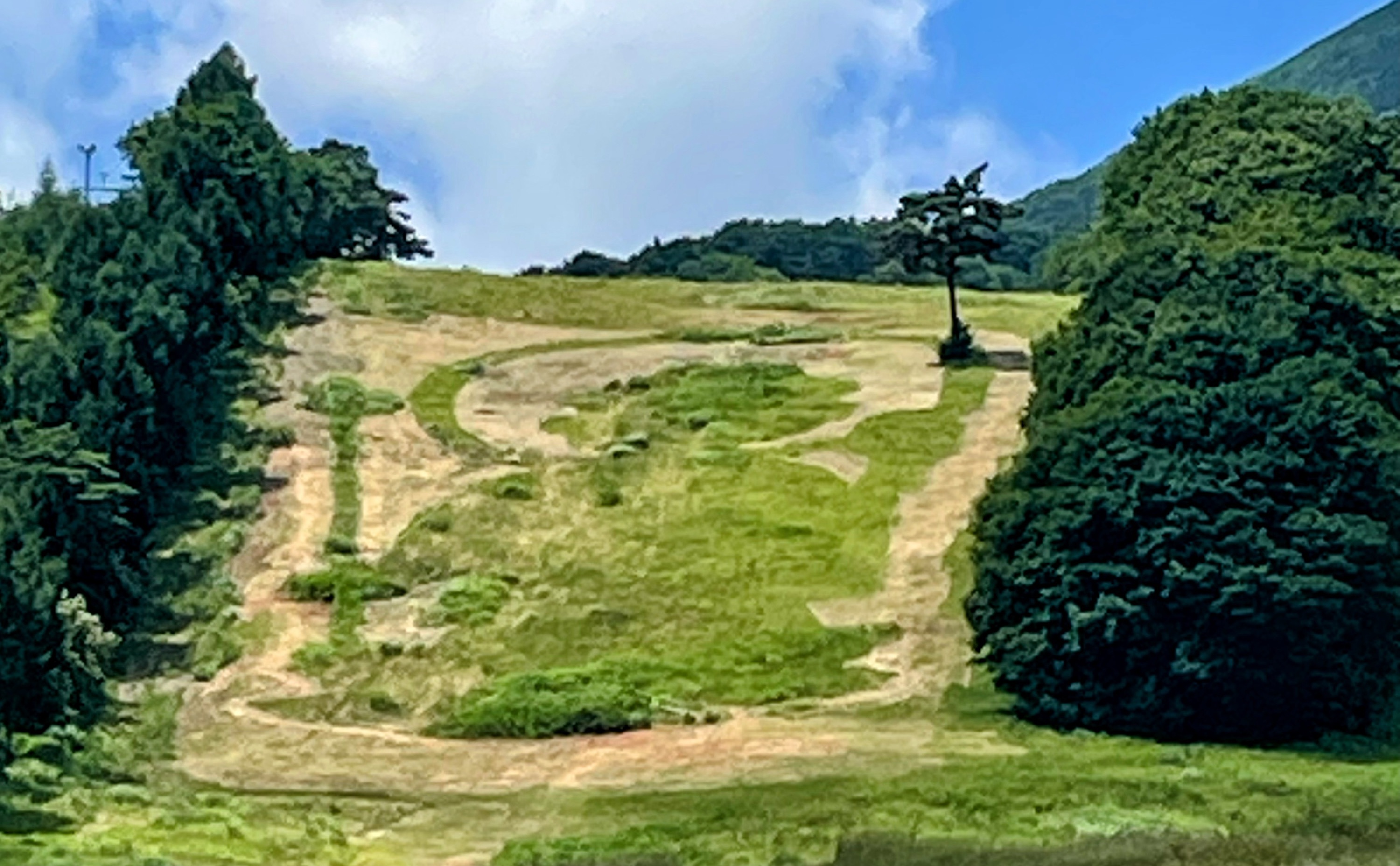 ゲレンデアート観音様