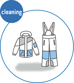 Outerwear cleaning.